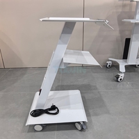 Chariot médical Great Life pour scanner dentaire, support de chariot, équipement de laboratoire, avec roues silencieuses et plateau porte-équipement
