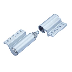 Heavy-Duty Aluminum Alloy Hydraulic Door Window Hinge Pair Bearing Self-Closing/<b>Positioning</b> 180 Degrees Opening Angle Modern GQK - Product Image 1