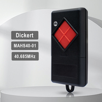 Control Remoto Universal de Alta Calidad de 40.685MHz para Abridores de Puertas de Garaje DICKERT, Transmisor Portátil Directo de Fábrica