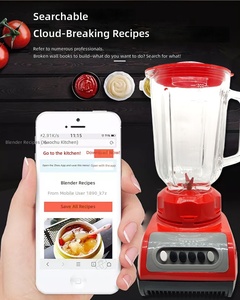 Mixeur Électrique à Bouton Poussoir Haute Vitesse <span class=keywords><strong>999</strong></span>, 1,5 L, Silencieux, Grande Capacité, en Plastique, pour Jus de Fruits et Smoothies, Usage Domestique - Product Image 4