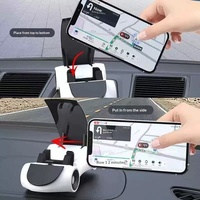 Support de téléphone de voiture transfrontalier à rotation 360° rechargeable pour tableau de bord – Support de navigation universel multifonctionnel pour véhicule