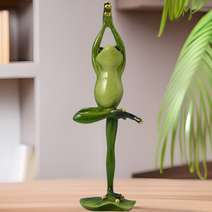 Mignon Mini Poly Résine <span class=keywords><strong>Grenouille</strong></span> Décoration Animal Thème Jardin Figurine Artisanat Charme pour Souvenirs et Cadeaux - Product Image 4