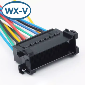 Faisceau de câbles MX34028SF1 MX34028SF1 Borne de câbles de <span class=keywords><strong>voiture</strong></span> <span class=keywords><strong>domestique</strong></span> MX3.0 Espacement double rangée 28 broches Faisceau de câbles de <span class=keywords><strong>voiture</strong></span> <span class=keywords><strong>Prise</strong></span> de courant - Product Image 2