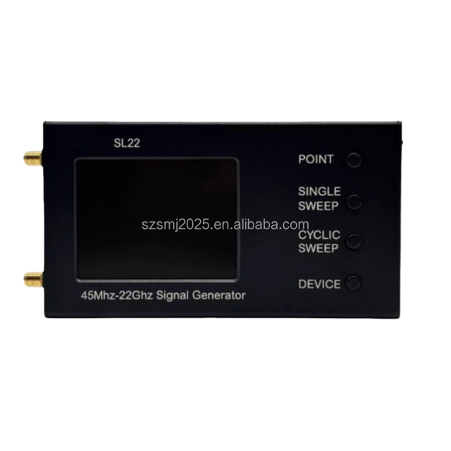 SL22 LMX2820 45MHz-22GHz RF signal Source Generator Sweep Sine Wave Frequency Output Dual Channel