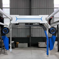 360 Derece Temassız Otomatik Araba Yıkama Makinesi Temassız Araç Yıkama Ekipmanı