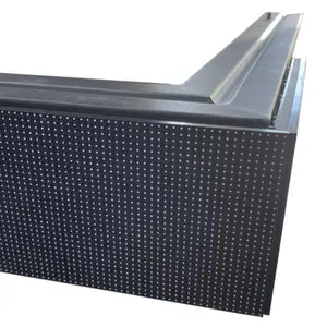 Hot selling square column 4 sides led screen P2.5 P3 P4 Indoor 45 degree bevel led module 320x160mm Square column led screen