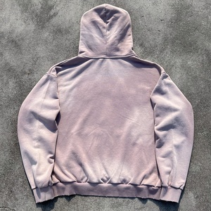 Sweat à capuche oversize vintage à épaules tombantes personnalisé, sweat à capuche graphique pour hommes, streetwear, sweat en molleton français lavé, sweat à capuche avec strass - Product Image 2