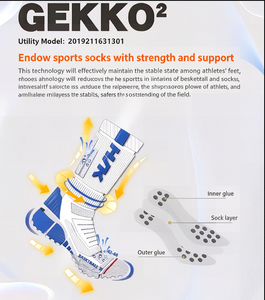 Calcetines Deportivos de Baloncesto <span class=keywords><strong>Ares</strong></span> Serie 2.0, Calcetines de Alto Rendimiento Profesionales hasta la Pantorrilla para Baloncesto de Élite - Product Image 4