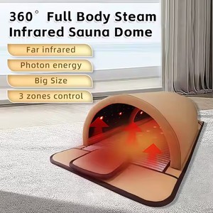 2026 <span class=keywords><strong>High</strong></span> Level PU Lederen Verre Infrarood Sauna Koepel 3 Zones Besturing Spa Koepel voor Gewichtsverlies - Product Image 6