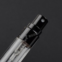 Vente chaude 2ml / 5ml / 8ml / 10ml atomiseur bouteilles d'échantillon de parfum en verre bouteille cadeau de parfum en verre cosmétique