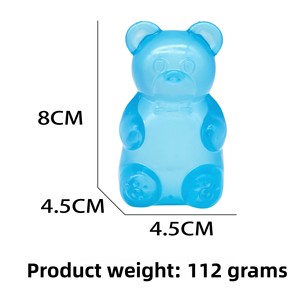 Needoh Little Bear - Pelota de Plástico para Aliviar <span class=keywords><strong>el</strong></span> Estrés, Juguete Antiestrés, Gadget Blandito de Rebote Lento - Product Image 3