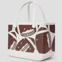 Sac de plage en EVA avec logo personnalisé, imperméable, grande capacité, lavable, durable, sac à main pour femme, voyage, piscine, été, extérieur