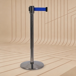 Zuverlässiger Absperrpfosten mit schlankem 51-mm-Profil und schwerer 7-kg-Basis für gleichbleibende Leistung im Laufe der Zeit - Product Image 1