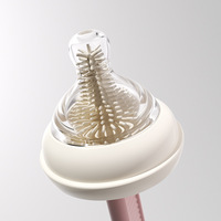 Ensemble de brosses de nettoyage pour biberon et tétine en silicone portable 6 en 1, biberon, gobelet à eau et récipient