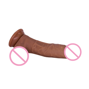 Dildo réaliste <span class=keywords><strong>XXL</strong></span> épais et volumineux pour femmes, doux, à densité unique, 100% étanche, télécommandé, vibrant, chauffant, avec gland volumineux et large - Product Image 1