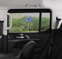 Polyester ignifuge Anti-UV voiture rideau de sécurité maille chaîne tricoté oeillet fenêtre ombre tissu