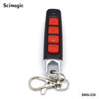 Télécommande de porte de garage à copier 433,92 MHz Réplicateur de porte 433 MHz Ouvre-porte 433 MHz Émetteur Noir/Rouge/Bleu/Gris