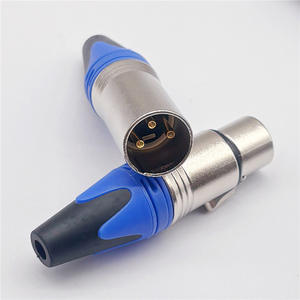 Nieuwe <span class=keywords><strong>3</strong></span>-Pins Xlr Connector 3P Mannelijke En Vrouwelijke Microfoon Plug Met Koperen Pin Hoge Kwaliteit Xlr - Product Image 1