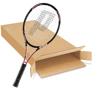 Caixa Papelo Para Tnis 13X3X30 "scatole da racchetta da Tennis in cartone ondulato con caricamento laterale scatole personalizzate per palline da Tennis - Product Image 1