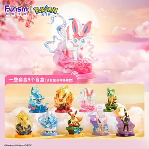 Caja Sorpresa Original de Anime Pokémon Funism Adventure Eevee Family Suit, Figura de Acción Flareon Espeon Sylveon, Colección de Juguetes, Regalo - Product Image 4