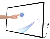 Écran tactile infrarouge de 26 pouces avec interface USB, affichage interactif industriel/pédagogique/conférenciel, marque YINGTOUCH
