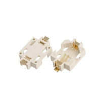 Support de pile CR1632 à montage traversant SMD, compatible avec les connecteurs PC, équivalent 1:1 aux normes industrielles JIATEL