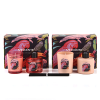 Groothandel Custom Geur Grote Goedkope Mini Glas 50G 50Ml Geurkaarsen En Reed Diffuser Cadeau Set