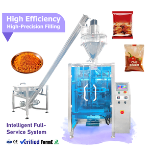 Fully Automatic High-Accuracy Plastic Vertical Packaging Machine for Chili and Tomato Powder with Electric Driven <b>Sealing</b> - Product Image 1