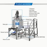 Mélangeur de Savon Liquide Mobile à Agitateur pour Savon Vaisselle et Cosmétique, Machine de Fabrication de Détergent – Vente Directe Usine