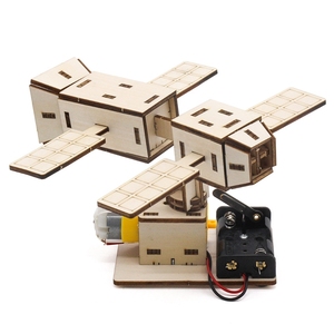 Módulo de Experimentos Espaciales OKYN-G6612, Kit de Madera para Armar a Mano para Manualidades Científicas y Tecnológicas - Product Image 3
