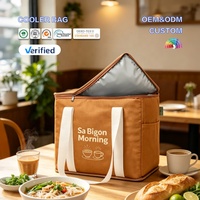 Sac isotherme Huahao imperméable, réutilisable, qualité commerciale, durable, qualité alimentaire, pour la préparation de repas, livraison en gros