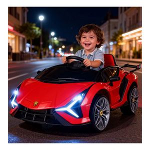 Coche Eléctrico Resistente para Niños, Diseño Ligero de Plástico, 4 Ruedas, Alimentado por Batería, Ofrece una Conducción Suave y Confiable - Product Image 2