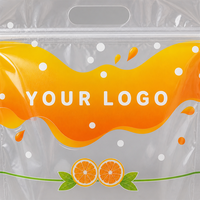 Tas Buah dengan Pegangan - Tas Penyimpanan Segar yang Bernapas dengan Logo Kustom, Ideal untuk Buah Segar dan Produk Pertanian