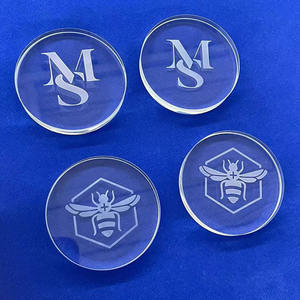 Cnc Custompolijste Jgs2 Duidelijke Gesmolten Silica Kwarts Ringen 2 Mm. Dikte, 9 Mm. Intern Gat En 18 Mm. Uitwendige Diameter - Product Image 4