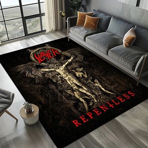 Tapis de sol antidérapant 27 Style Slayer <span class=keywords><strong>Heavy</strong></span> <span class=keywords><strong>Metal</strong></span> Rock Band pour salon, chambre, décoration de canapé, tapis de jeu pour enfants - Product Image 1