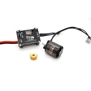 מנוע ללא פחמים YSIDO 1212 3500KV עם בקר מהירות אלקטרוני (<span class=keywords><strong>ESC</strong></span>) מתכתי <span class=keywords><strong>25A</strong></span> עבור רכבי טיפוס RC מדגמי TRX4M FCX18 FMS LC80 K5 K10 FCX24 SCX24 - Product Image 3