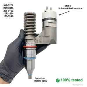 MEUI 디젤 인젝터 317-5278 20R-0055 10R-1264 캐터필러 <span class=keywords><strong>CAT</strong></span> C10 C12 <span class=keywords><strong>3176C</strong></span> 엔진 로더 966G II 그레이더 140H용 - Product Image 2