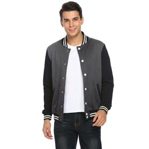 OEM Manufacturer's Custom Logo <b>Men's</b> Varsity Jacket High Quality Embroidery Baseball Letterman Style <b>Men</b> Varsity Jackets - Product Image 1