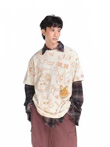 Camiseta Crush Rabbit <span class=keywords><strong>de</strong></span> Algodón, Corte Regular, con Impresión <span class=keywords><strong>de</strong></span> Serigrafía <span class=keywords><strong>de</strong></span> Alta Definición y Detalle <span class=keywords><strong>de</strong></span> Cabeza <span class=keywords><strong>de</strong></span> <span class=keywords><strong>Conejo</strong></span> <span class=keywords><strong>de</strong></span> Peluche - Product Image 5