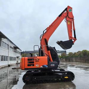 Excavatrice hydraulique ZX120 de fabrication industrielle, haute efficacité, puissante, sur chenilles, pour travaux de terrassement - Product Image 1