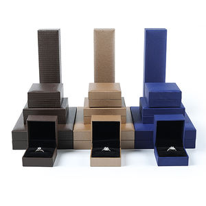 Toptan kadife takı kutuları ambalaj kadife mücevher kutusu ambalaj - Product Image 5