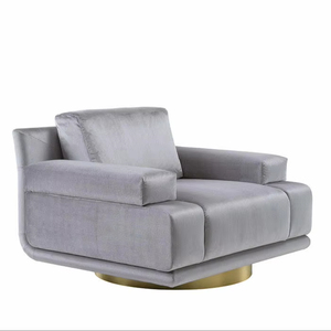Fournisseur de la Chine Mobilier européen de luxe pour maison Ensembles de canapés en velours bleu foncé beige Ensembles de canapés fabriqués en Italie - Product Image 1