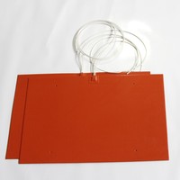 600*1200mm 220V 1500W Silikon-Gummi-Heizplatte für Gewerbliche Pizza-Liefertaschen Theken-Isolierung Tischmatte Unterlage