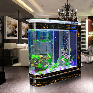 Aquarium en acrylique personnalisé, grand cube transparent en verre, avec écran numérique, haute qualité - Product Image 2