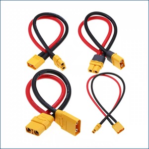 High-Current Copper Gold Plated Male/Female XT90 Banana Plug RC Model Efficient Durable ABS <strong>Connector</strong> IP65 Power Lithium <strong>Battery</strong> - Product Image 2