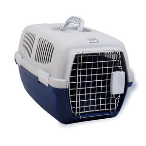 Toptan ticaret güvencesi havayolu onaylı plastik seyahat <span class=keywords><strong>Pet</strong></span> köpek taşıma taşıyıcı kafes Kennel - Product Image 1