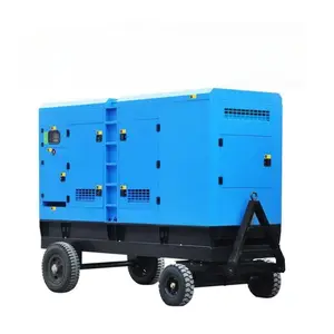 20kva 20kw Power Plant Filter Consumes Trailer Mounted Super Silent Diesel Engine Generator