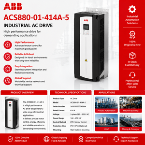 ACS880-01-414A-5 414A ขับเคลื่อน AC 380-500V AC เครื่องจักรสำหรับการทำเหมืองแร่ HVAC สำหรับงานอุตสาหกรรม - Product Image 1