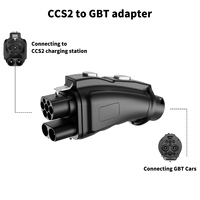 Adaptateur CC CCS2 vers GBT pour véhicule électrique pour connecteurs EV modèle 3/Y/S/X adaptateur EV