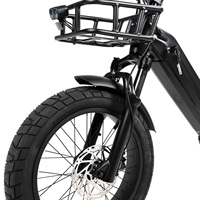 Mario vélo cargo électrique le plus populaire avec deux roues peut aller 25 km/h